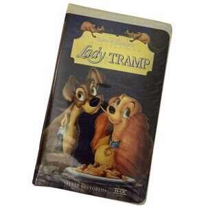 Walt Disney Masterpiece Lady And The Tramp VHS 1998 Fully Restored